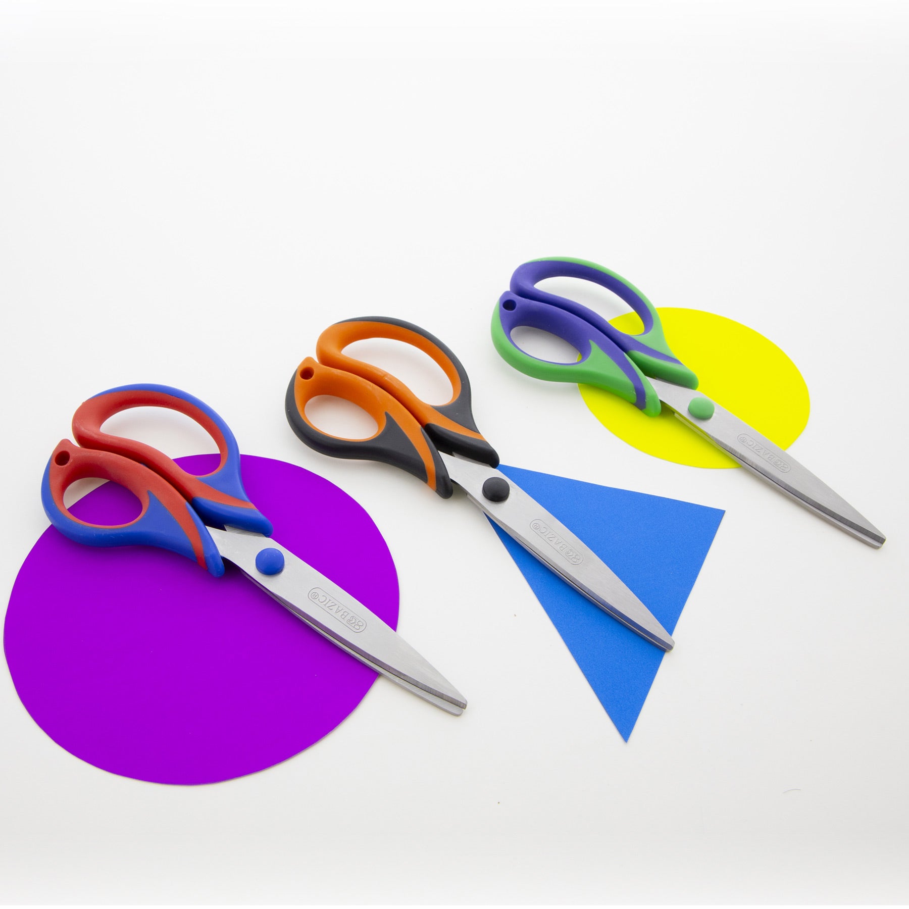 8" Duo Grip Stainless Steel Scissors