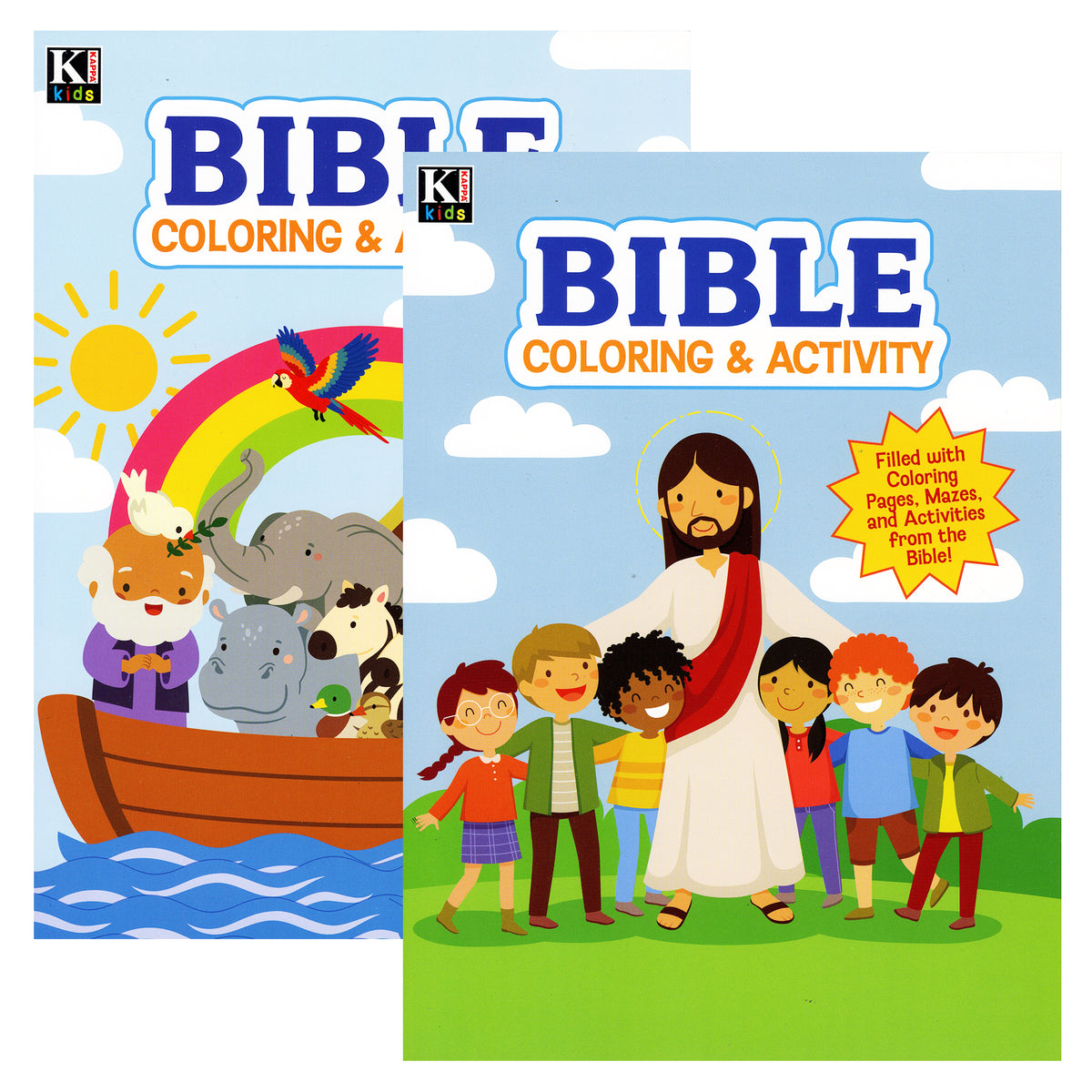 Favorite Bible Stories Coloring and Activity Books