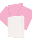 EAGLE COLOR (30% PCW) 8.5" X 11" Pink Colored Copy Paper (500 Sheets/Ream)