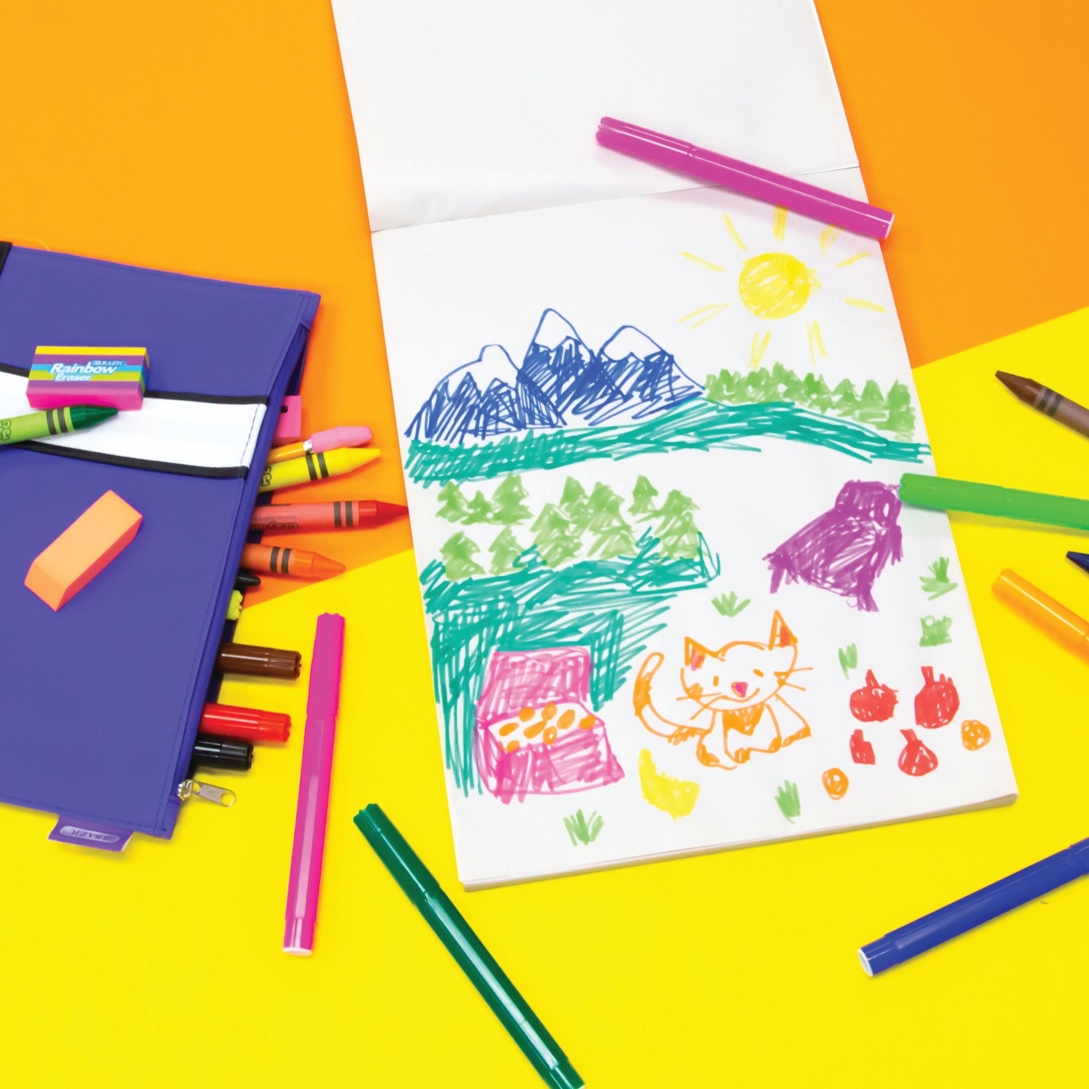 50 Ct. 9" X 12" Doodle Pad