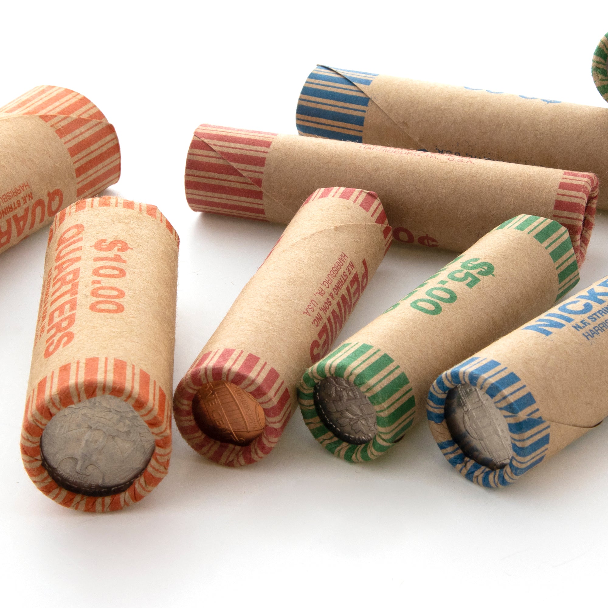 Coin Wrappers, Assorted Rolls, 36-Count