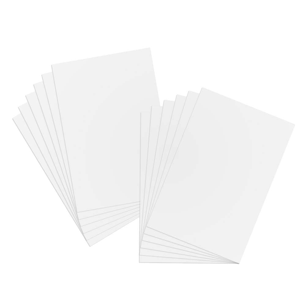Bazic 22 inch x 28 inch White Poster Board Pack of - 100