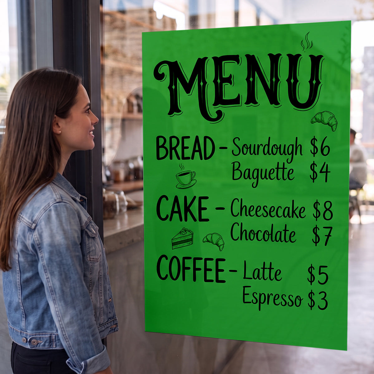 Green Poster Board, 22 x 28 in