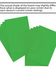 22" X 28" Green Poster Board