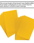 22" X 28" Yellow Poster Board