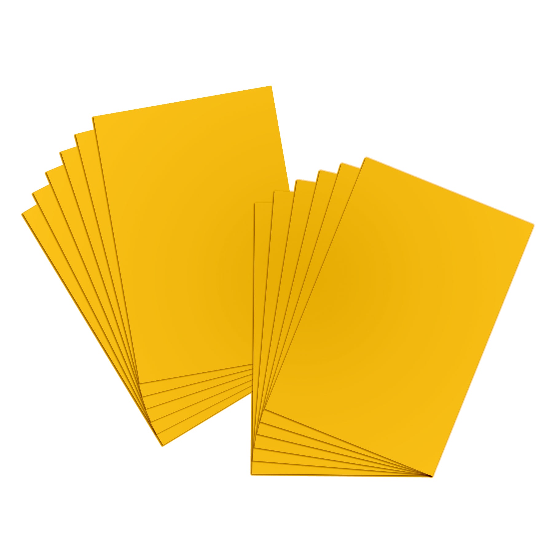 Bazic 22 inch x 28 inch Yellow Poster Board Pack of - 25