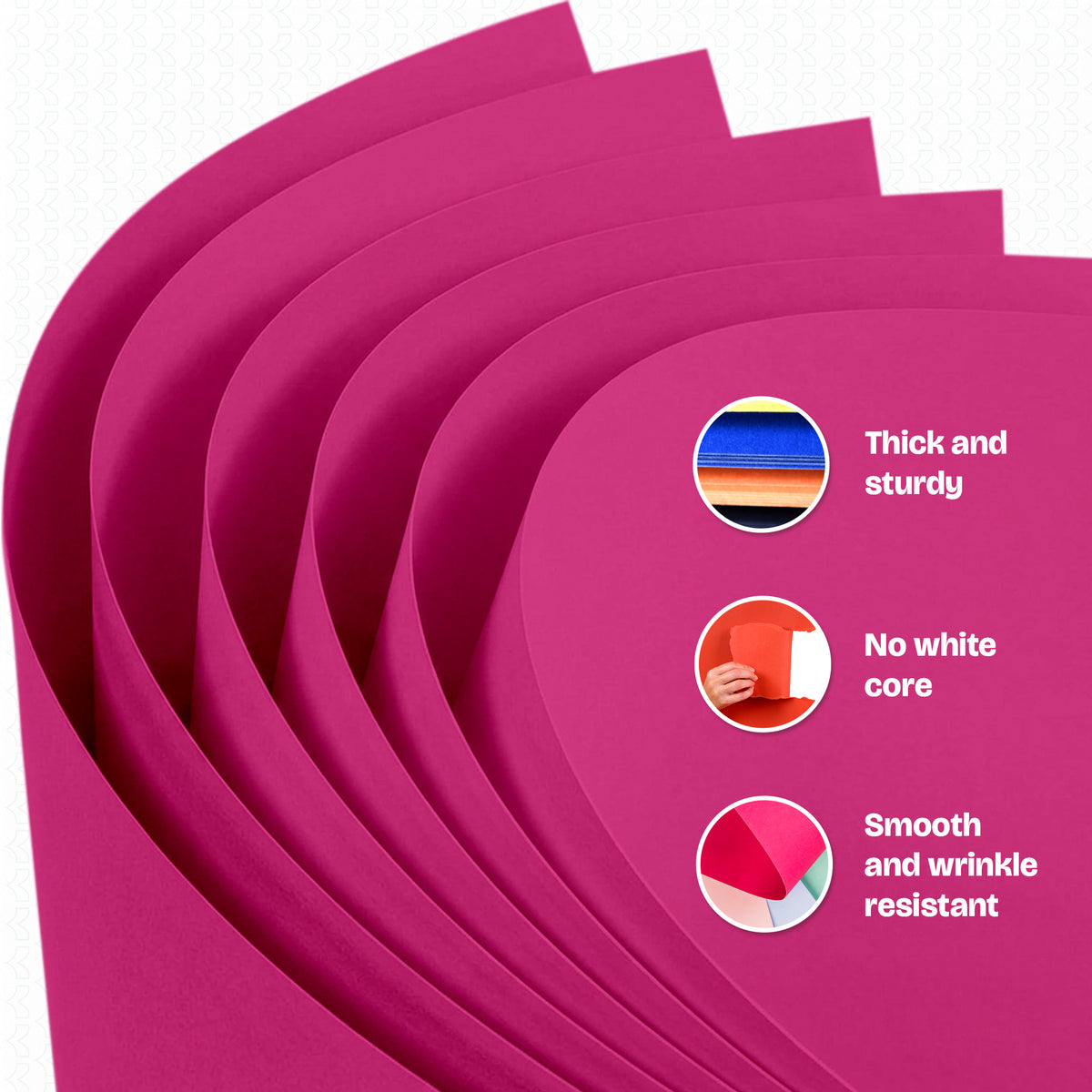 Magenta Poster Board, 22 x 28 in
