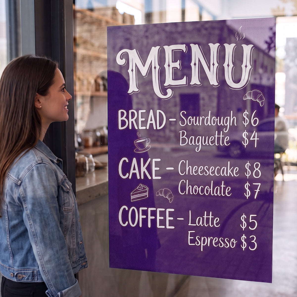 Purple Poster Board, 22 x 28 in
