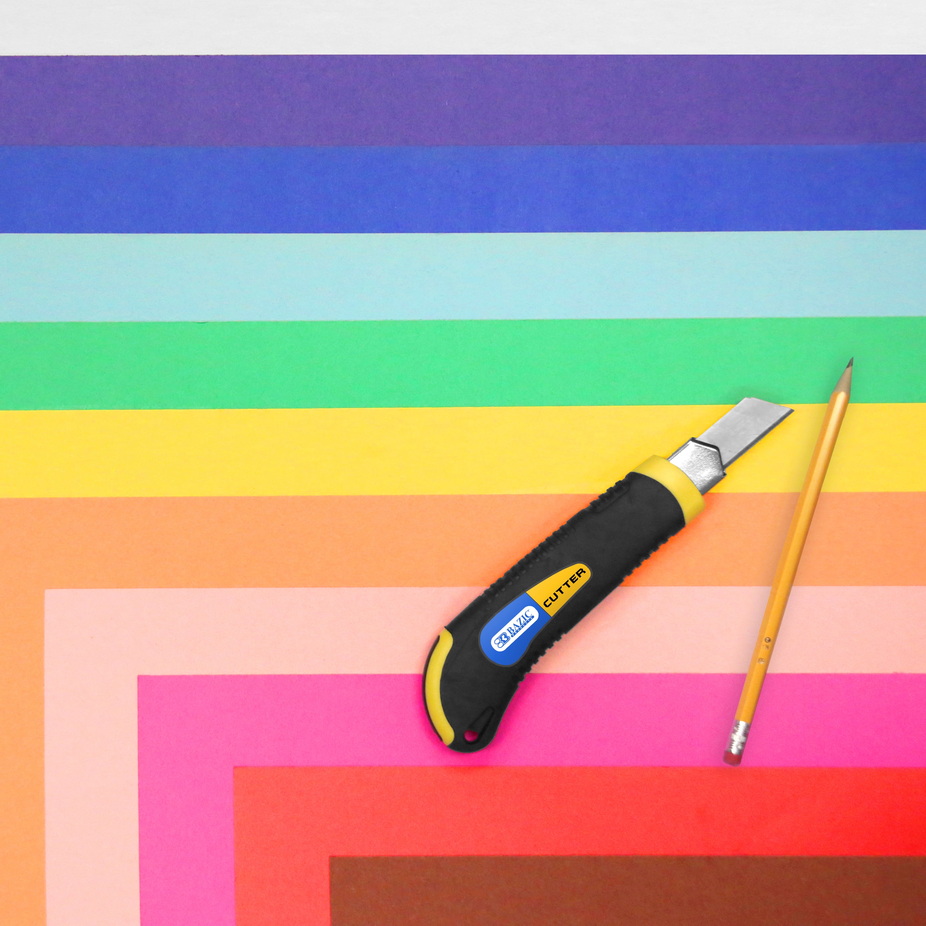 22" X 28" Fluorescent Yellow Poster Board