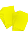 22" X 28" Fluorescent Yellow Poster Board