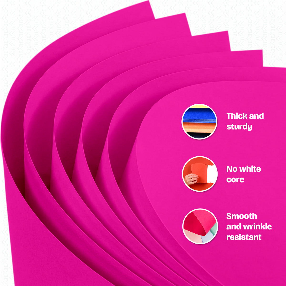Fluorescent Pink Poster Board, 22 x 28 in