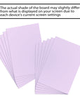 22" X 28" Lavender Poster Board