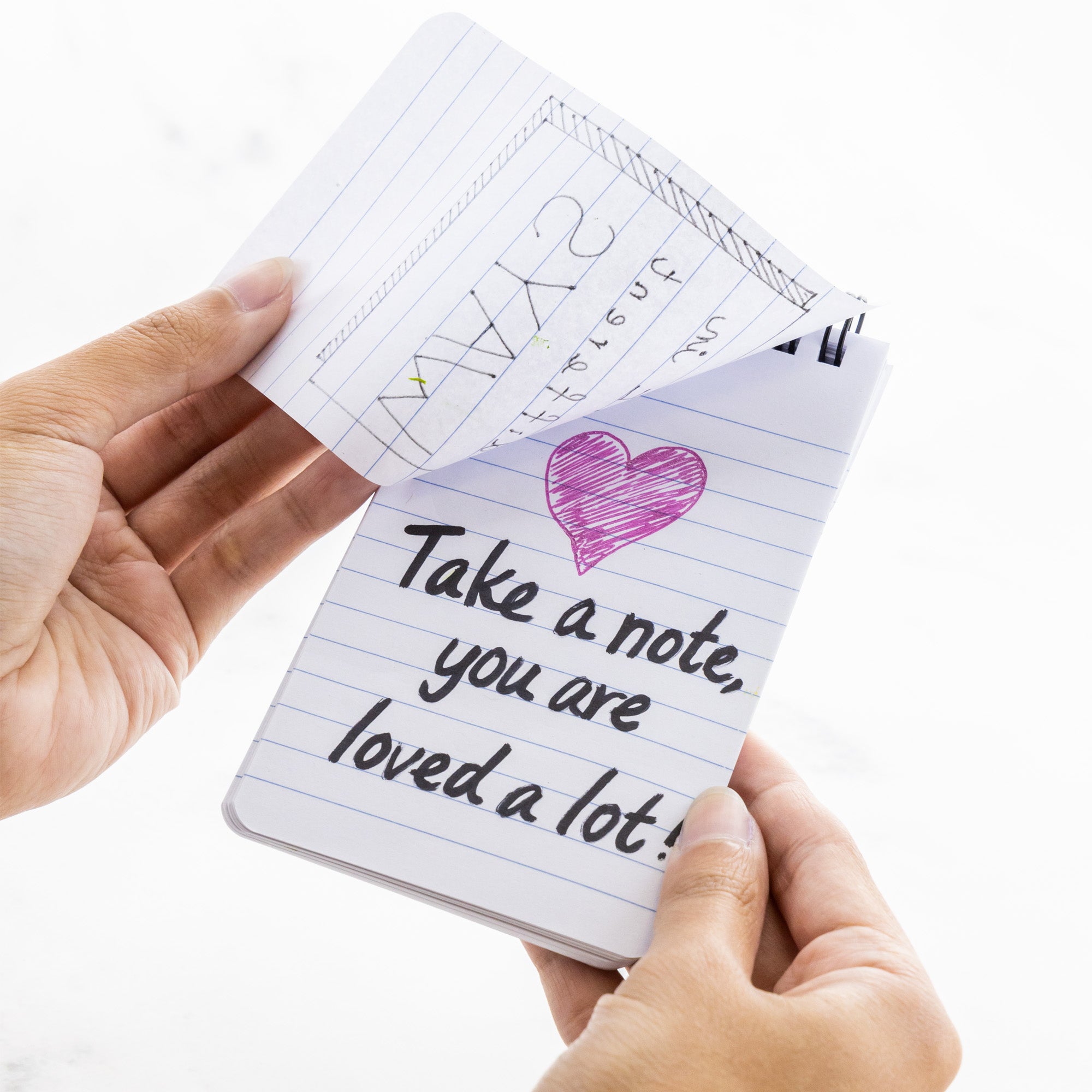Double-Wire Poly Memo Book, 3 x 5 in