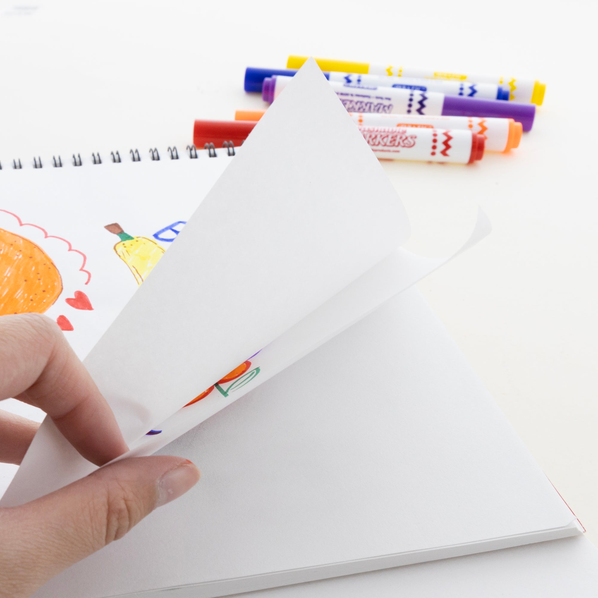 Sketch Book, 40 Sheets, 9" x 9", Spiral Bound