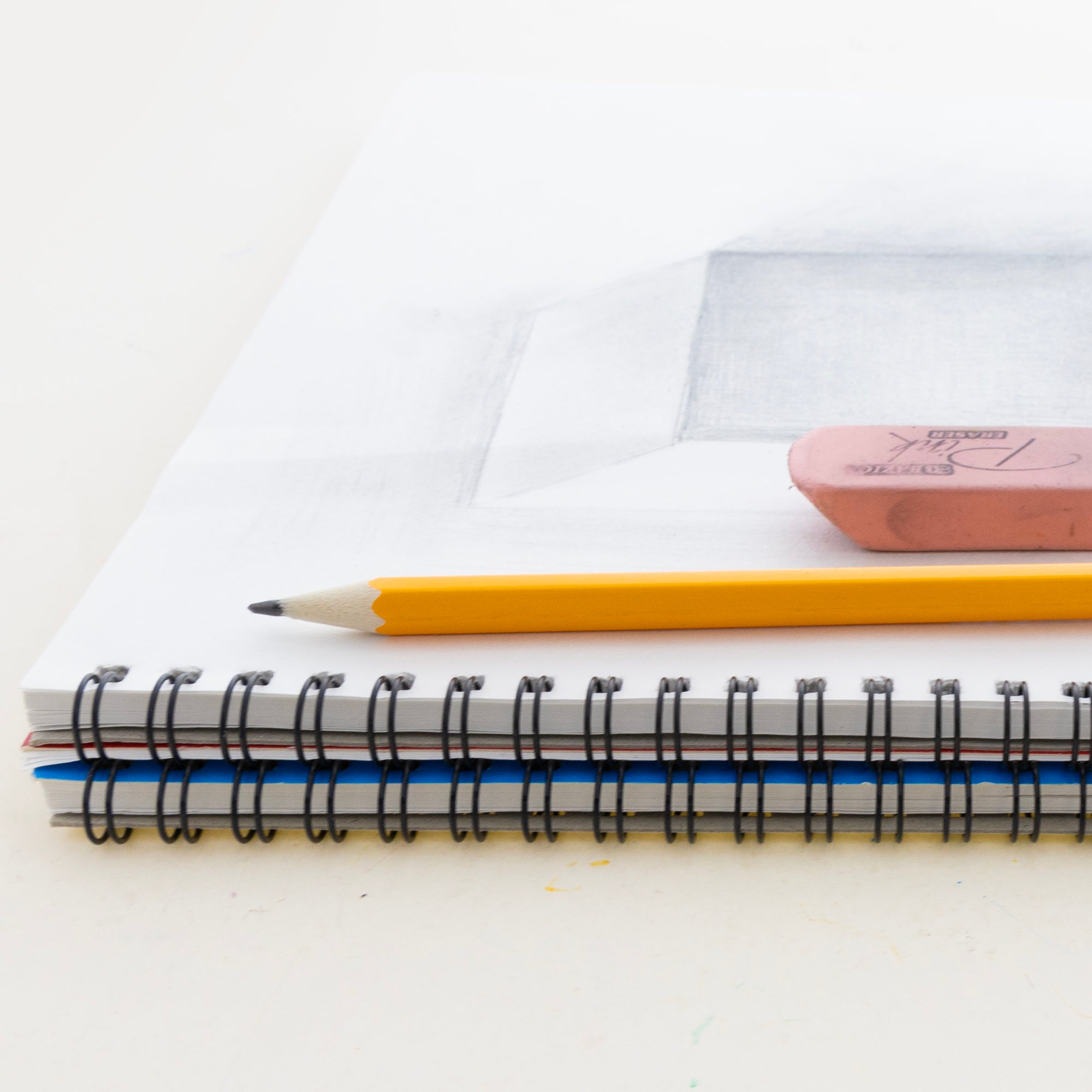 Sketch Pad, 9 x 9 in, 40 Sheets, for Kids Drawing Sketching