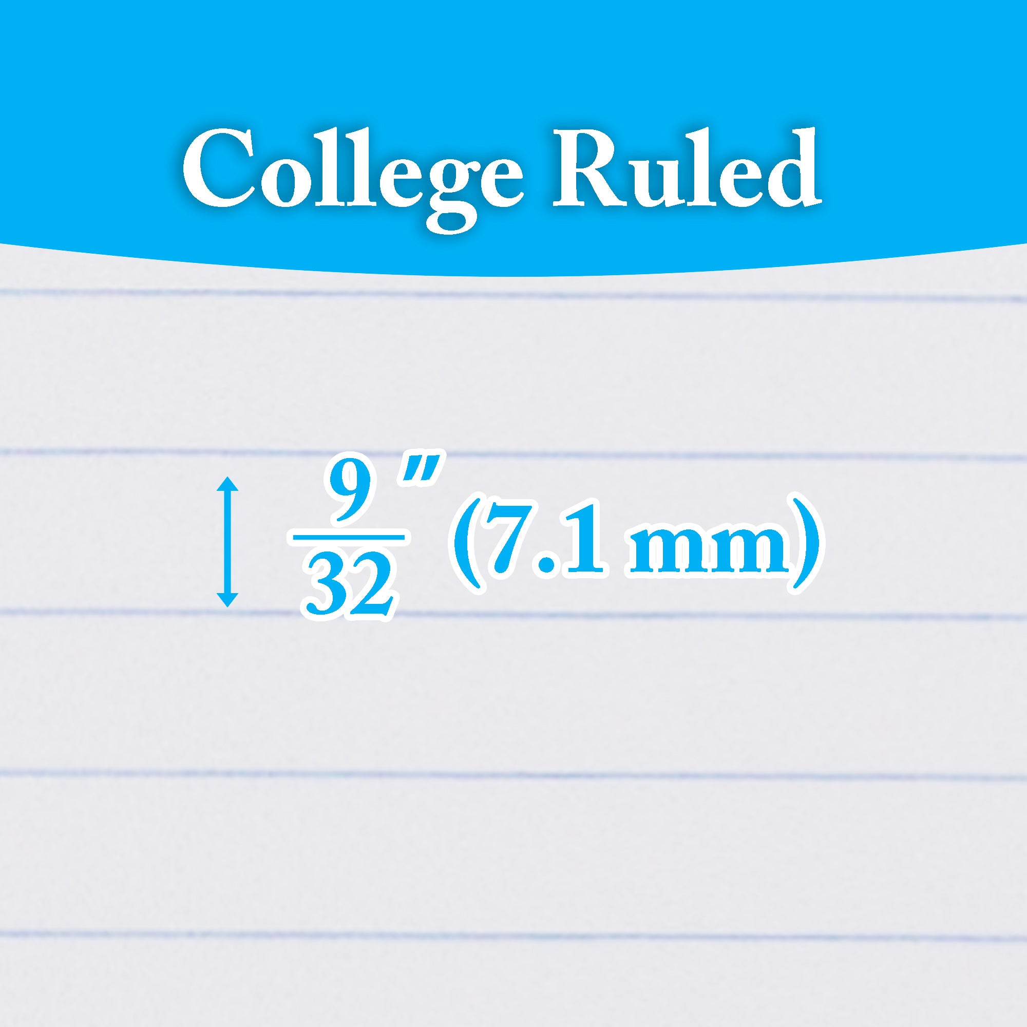 Composition Notebook, College Ruled, 100 Sheets