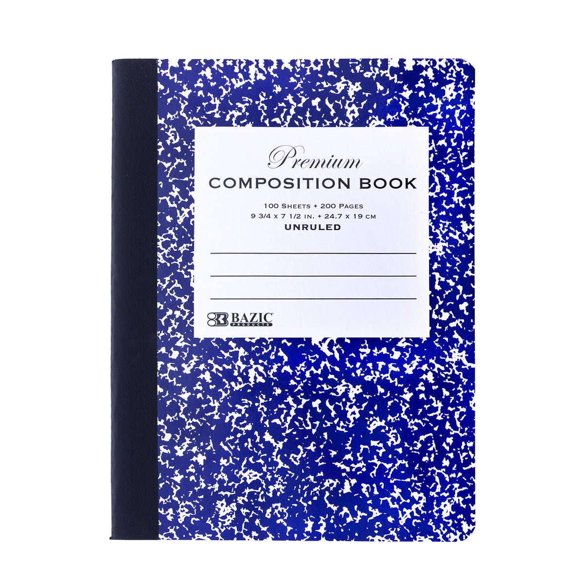 Premium Blue Marble Composition Book