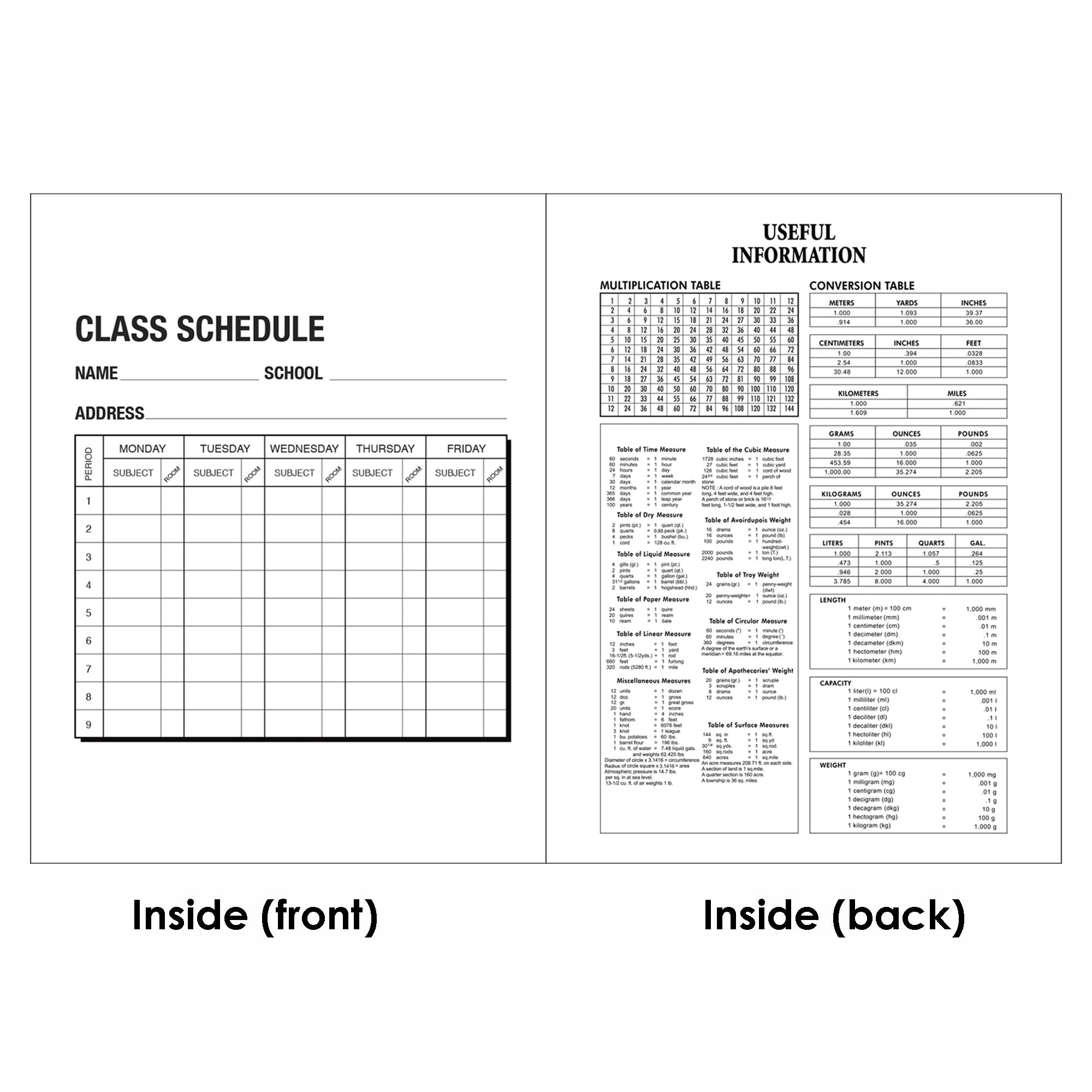 Premium Composition Book, Quad Ruled, 100 Sheets