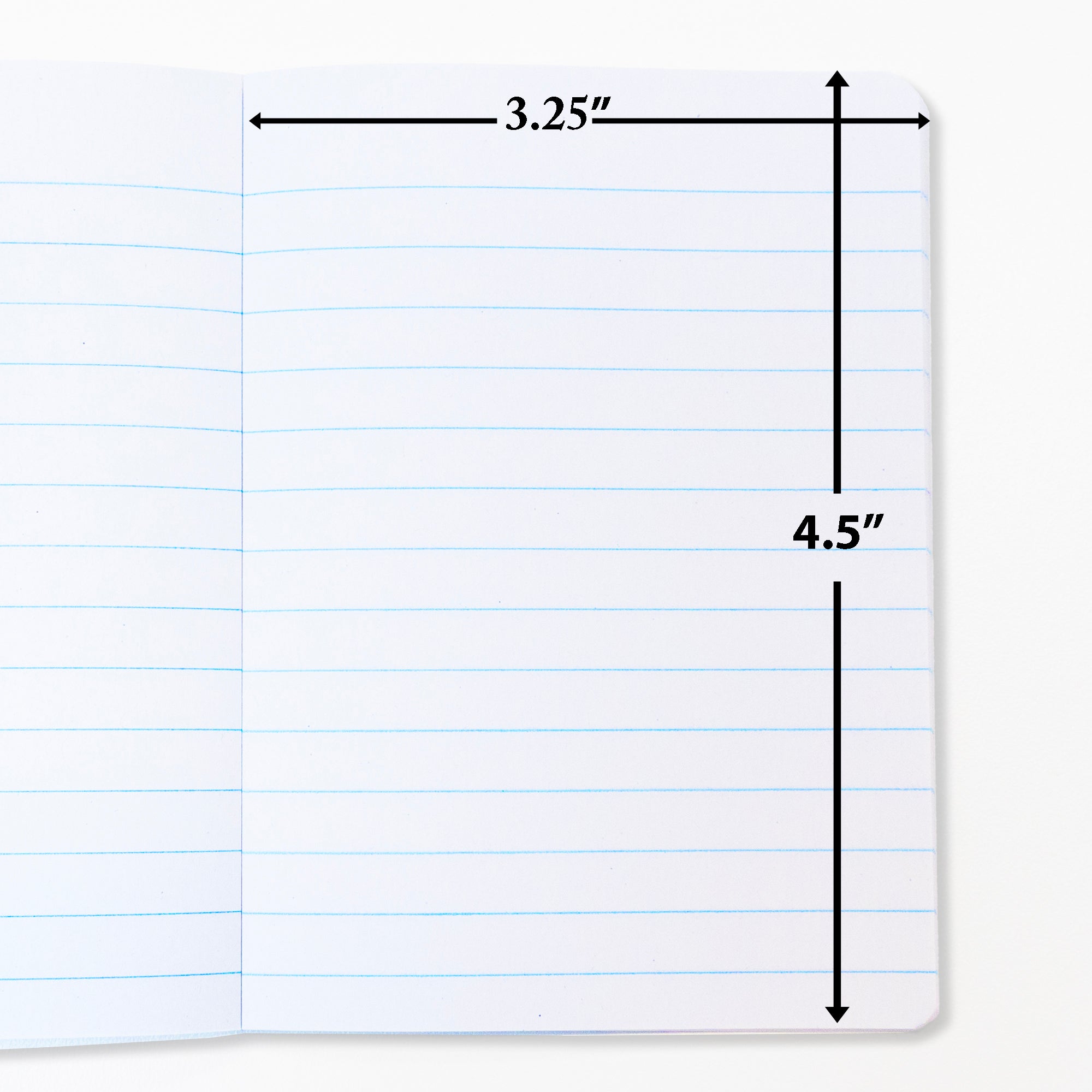 Mini Marble Composition Book, 80 Sheets, 2 Pack