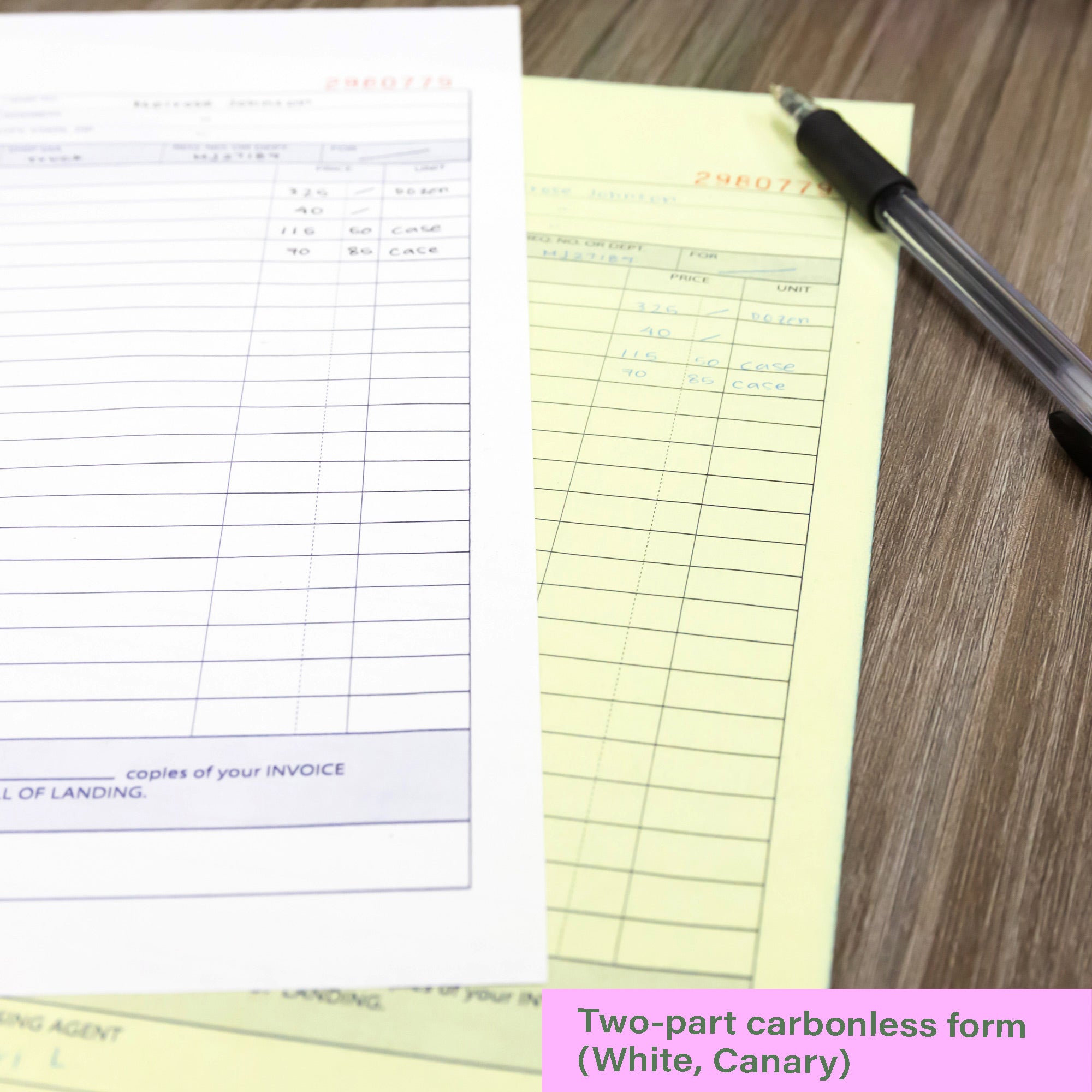 Purchase Order Book 2-Part Carbonless (50 Sets)
