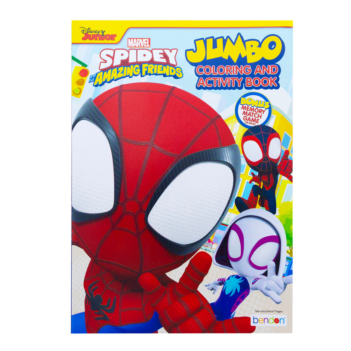 Spidey and Friends 80pg Coloring Book
