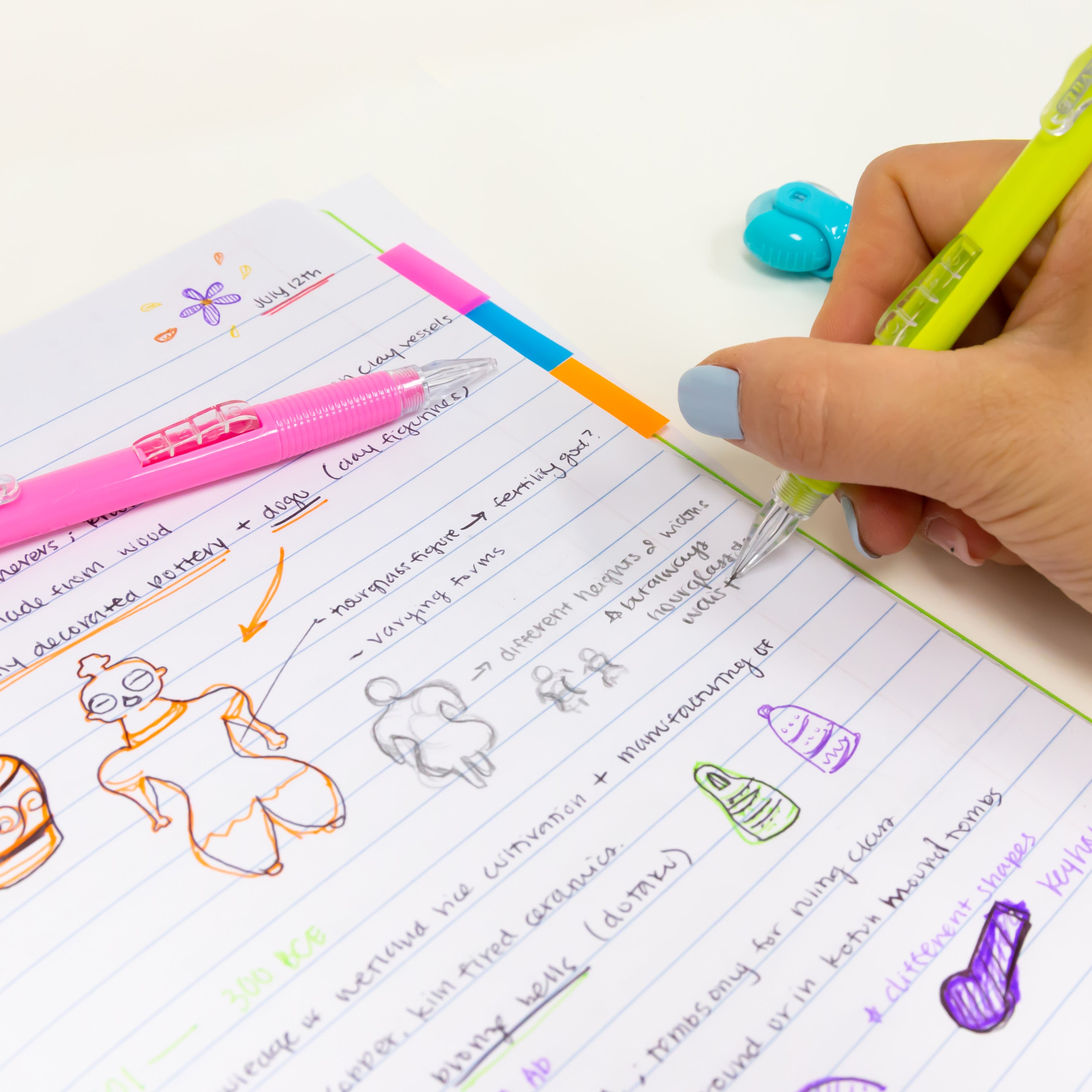 Poly Cover Composition Notebook, Wide-Ruled