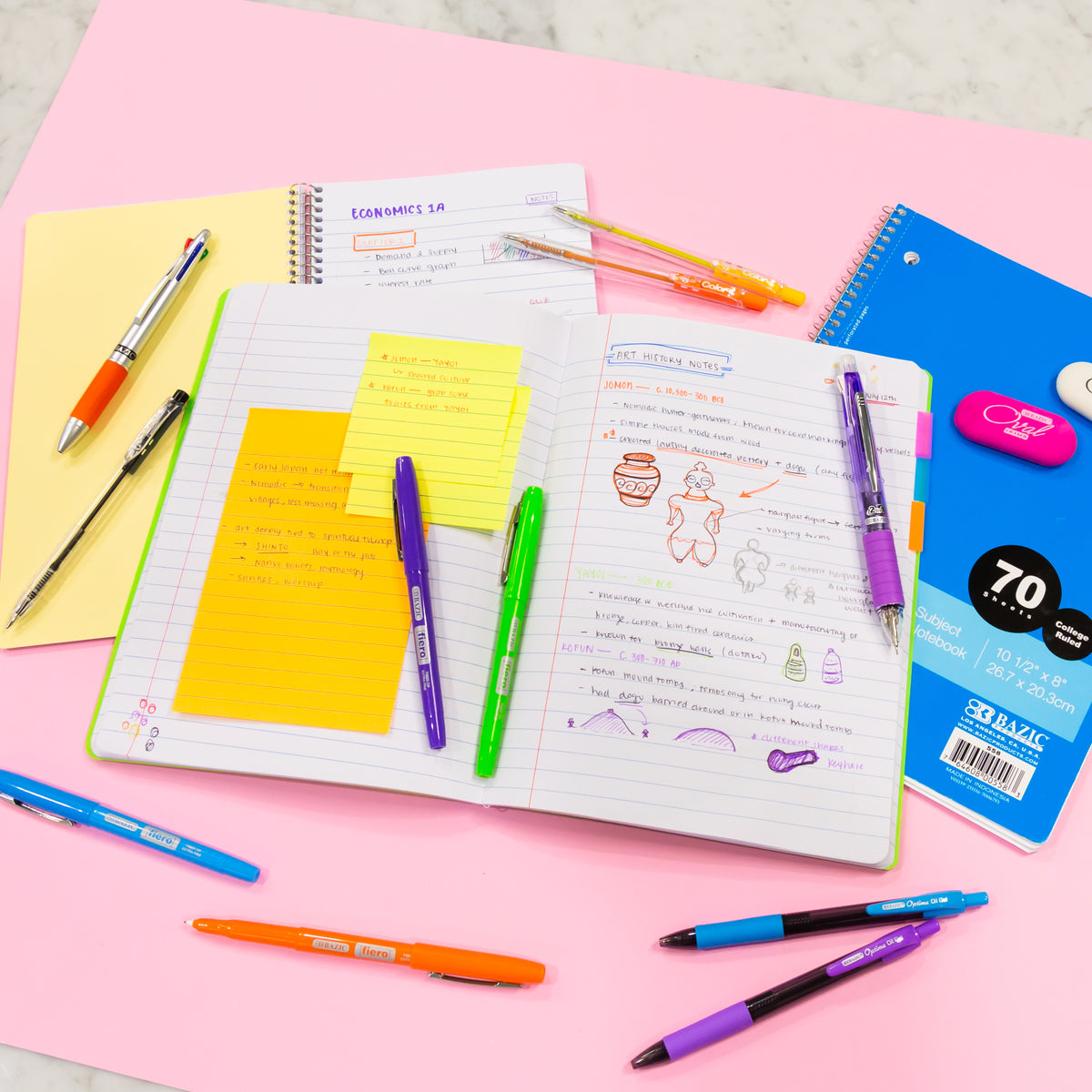 Poly Cover Composition Notebook, Wide-Ruled