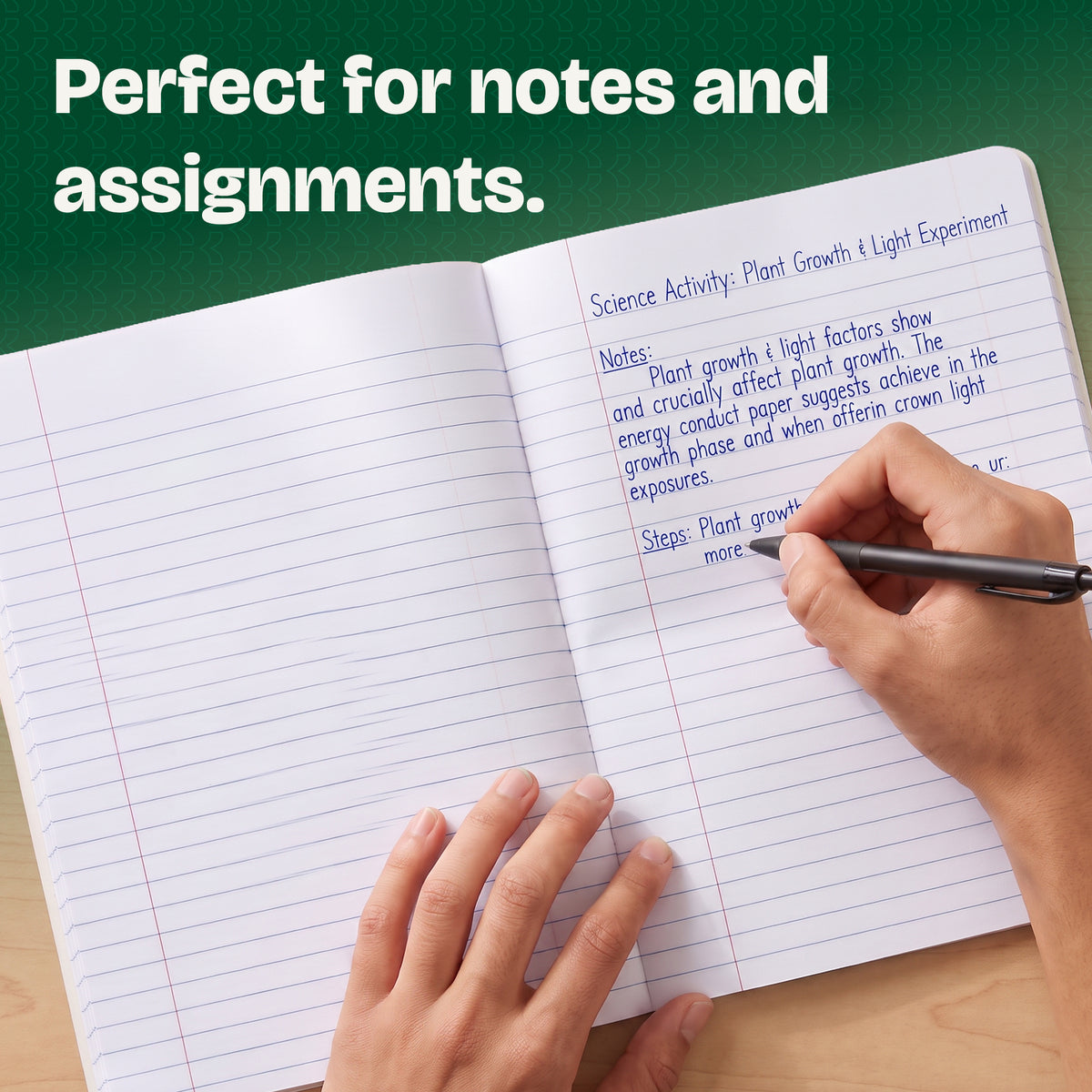 Assorted Marble Composition Notebook, Wide-Ruled