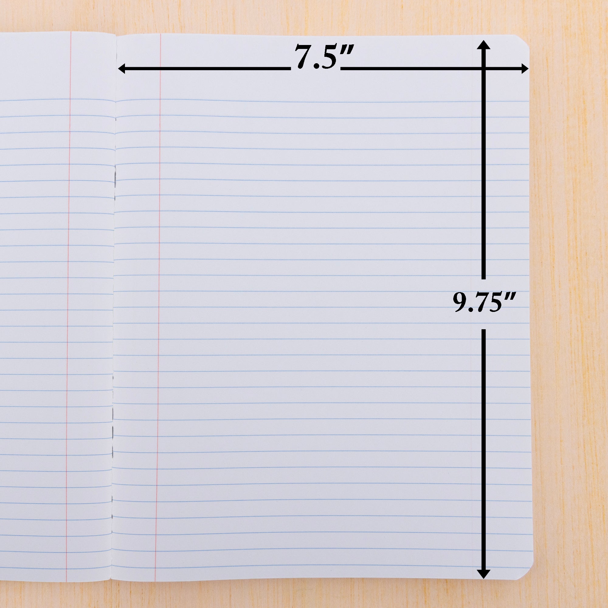 Composition Notebook, 100 Sheets, Wide Ruled, Black Marble