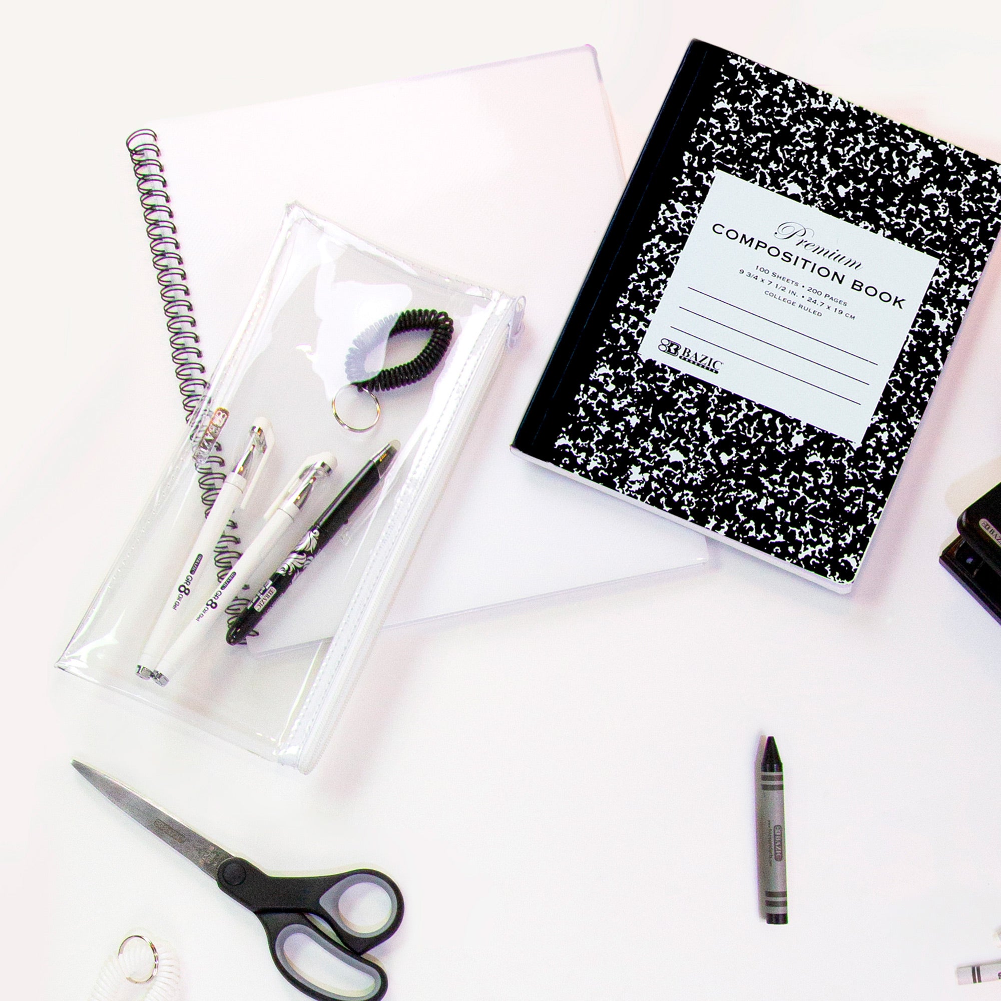 Composition Notebook, College Ruled, 9.75" x 7.5"
