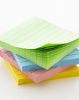 40 Ct. 3" X 3" Lined Sticky Notes (3/Pack)