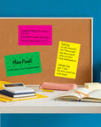 70 Ct. 3" X 5" Neon Sticky Notes