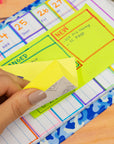 70 Ct. 3" X 5" Neon Sticky Notes