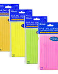 70 Ct. 3" X 5" Neon Lined Sticky Notes