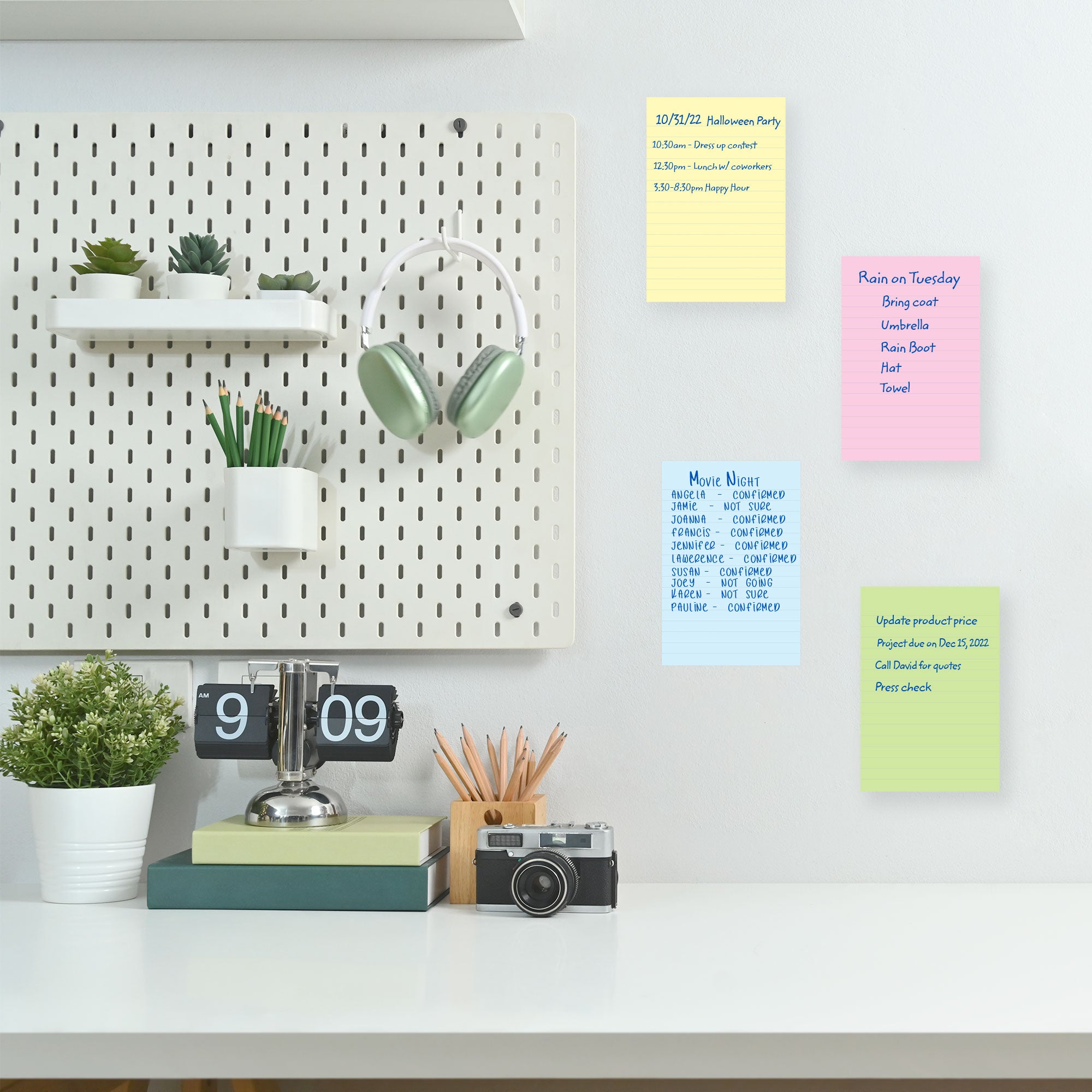 50 Ct. 4&quot; X 6&quot; Lined Sticky Notes