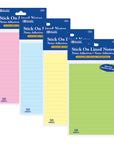 50 Ct. 4" X 6" Lined Sticky Notes