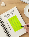 50 Ct. 4" X 6" Neon Lined Sticky Notes