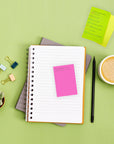 50 Ct. 4" X 6" Neon Lined Sticky Notes