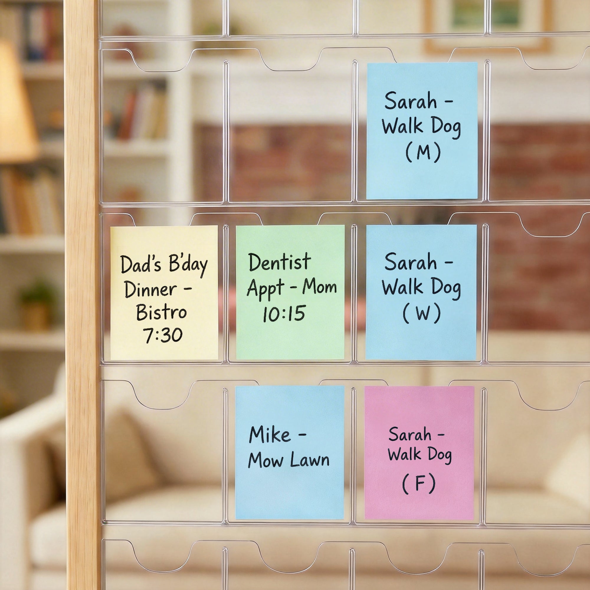 Pastel Sticky Notes, 1.5 x 2 in, 400 Sheets, 4 Pads