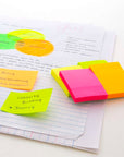 70 Ct. 1.5" X 2" Neon Sticky Notes (4/Pack)