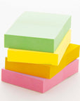 70 Ct. 1.5" X 2" Neon Sticky Notes (4/Pack)