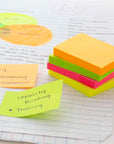 70 Ct. 1.5" X 2" Neon Sticky Notes (4/Pack)