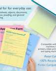 Pastel Color Multipurpose Paper (25 sheets/pack)