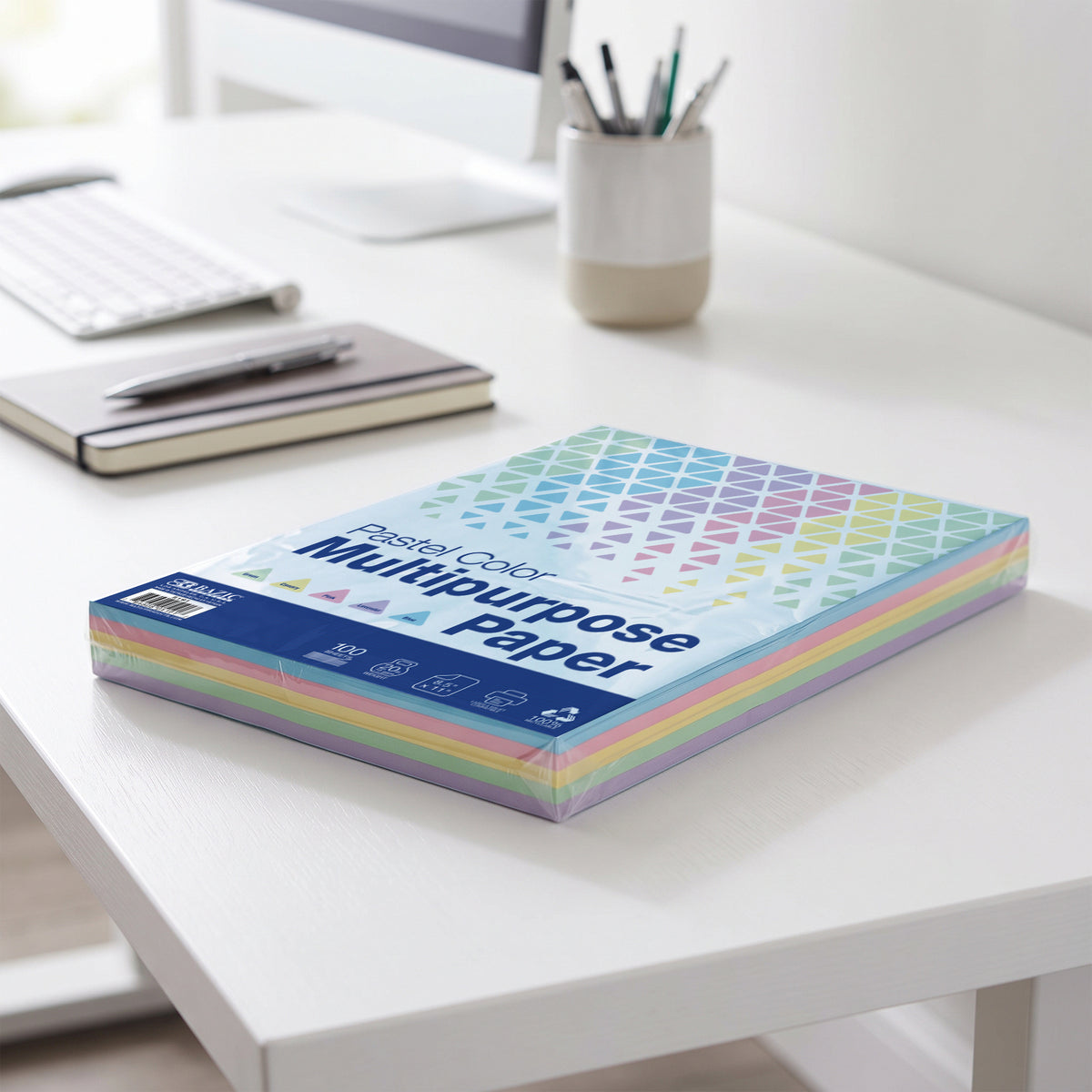 Pastel Multipurpose Paper, 8.5 x 11 in, 100 Sheets