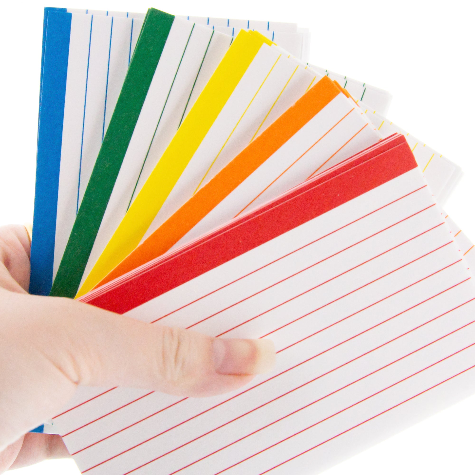 15 Pk) Oxford Color-coded Index Cards 4x6