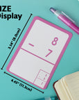 Subtraction Flash Cards (36/Pack)