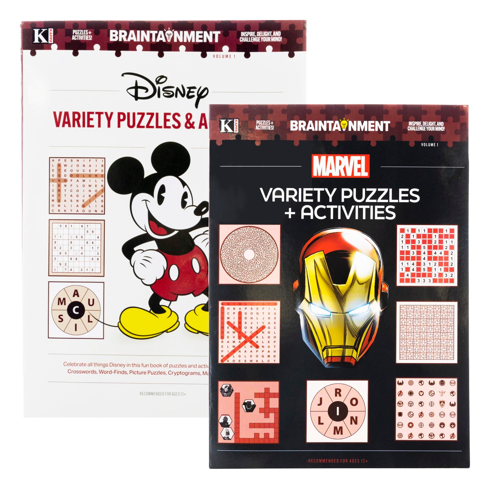 KAPPA Disney & Marvel  Variety Puzzles & Activities