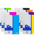 Notebook Spiral C/R 1-Subject Poly Cover 70 Ct.