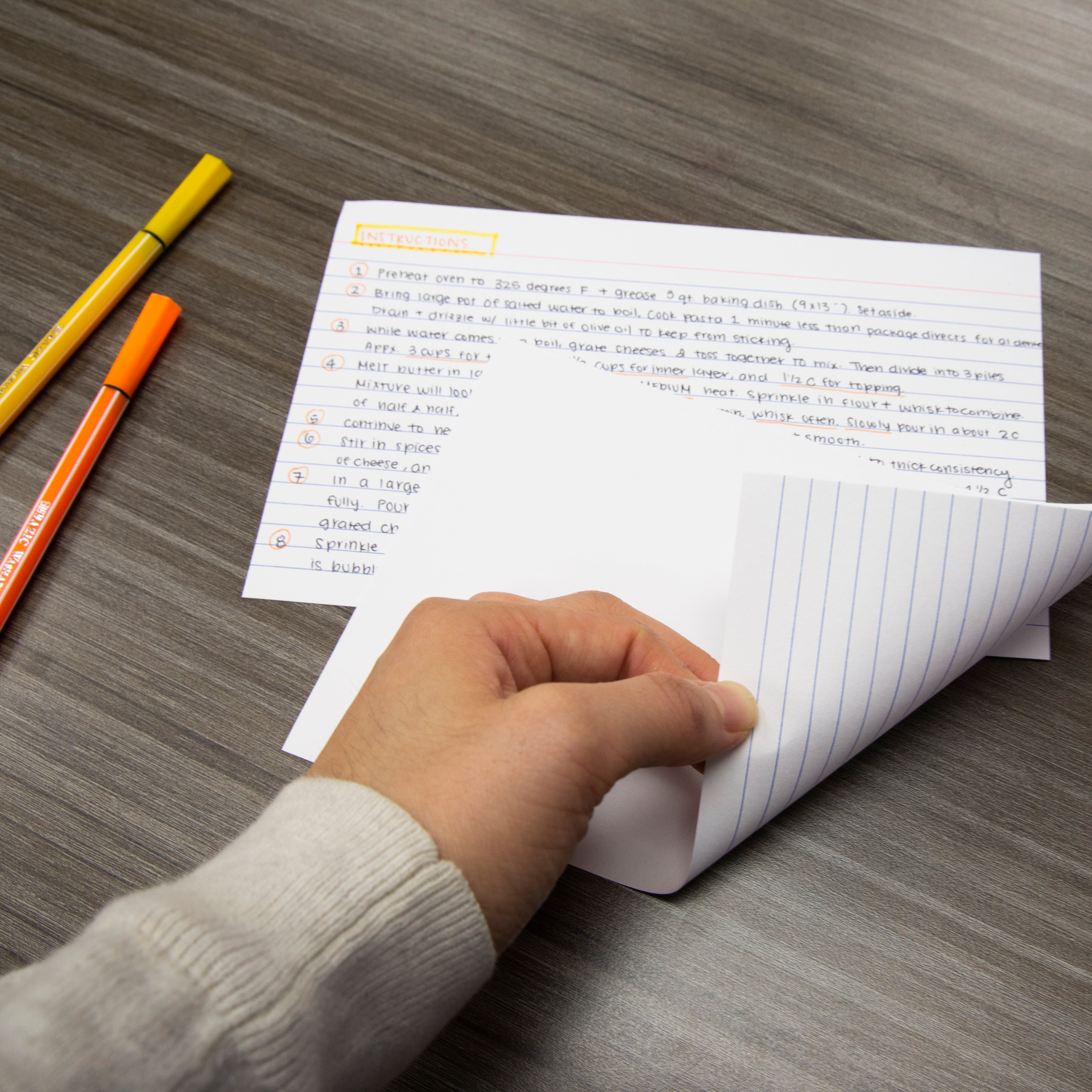 Ruled Index Cards, 5 x 8 in, Sturdy Card Stock