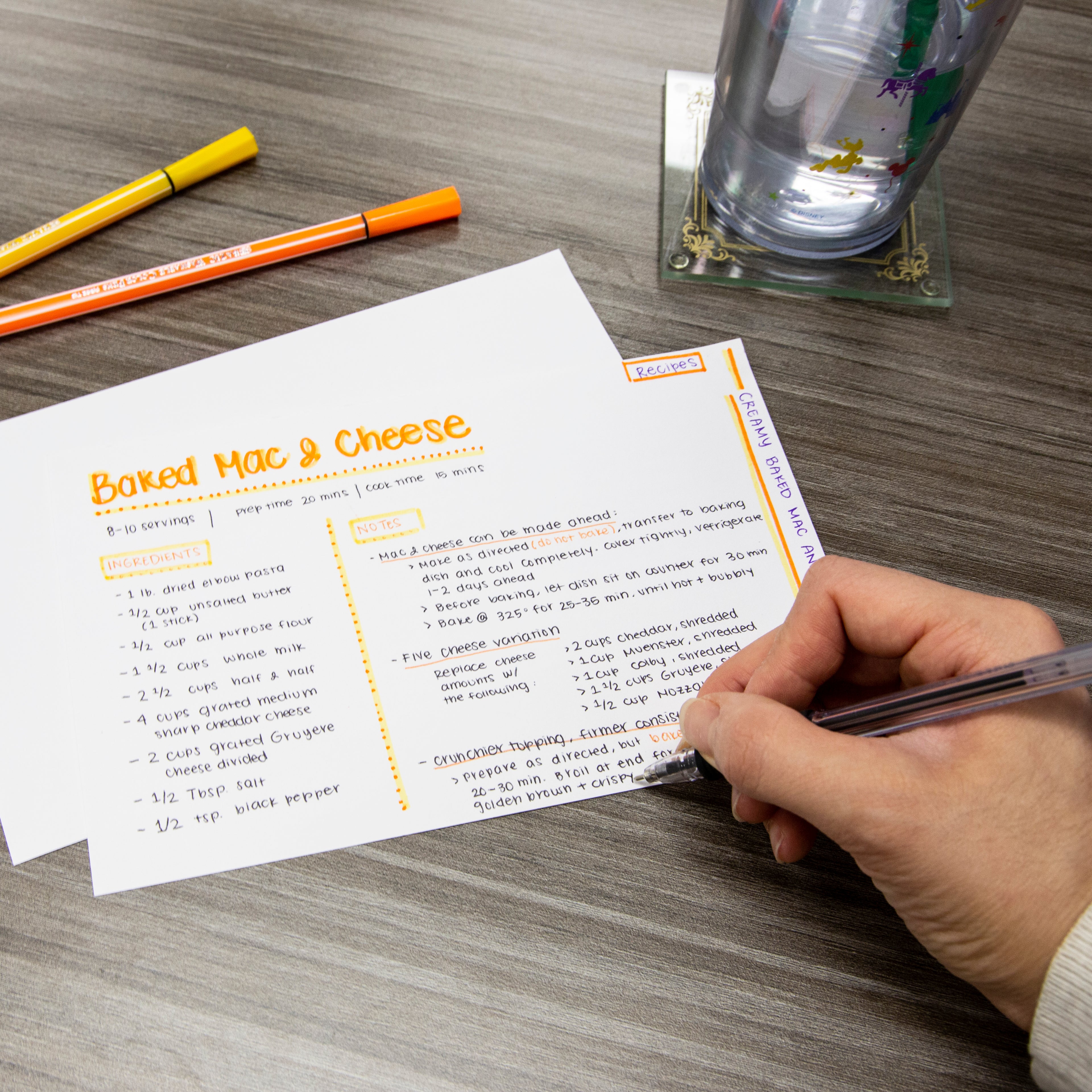 Ruled Index Cards, 5 x 8 in, Sturdy Card Stock
